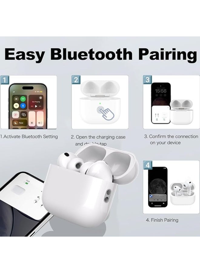 علبة شحن لاسلكية متوافقة مع AirPods Pro الجيل الثالث 2025 (غير متوافقة مع الجيل الثاني)، منفذ USB-C، بديل لعلبة شحن AirPods Pro 3 (السماعات غير متضمنة). - Image 3